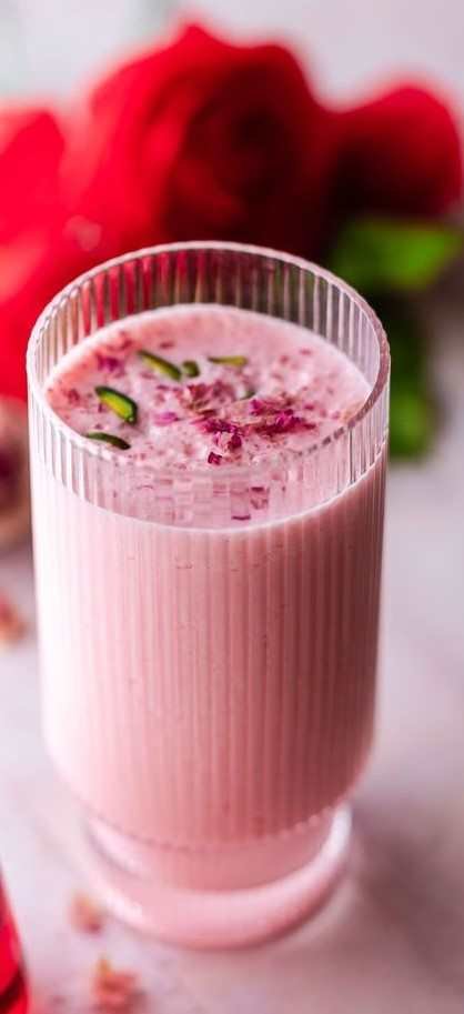 Rose Yoghurt shake